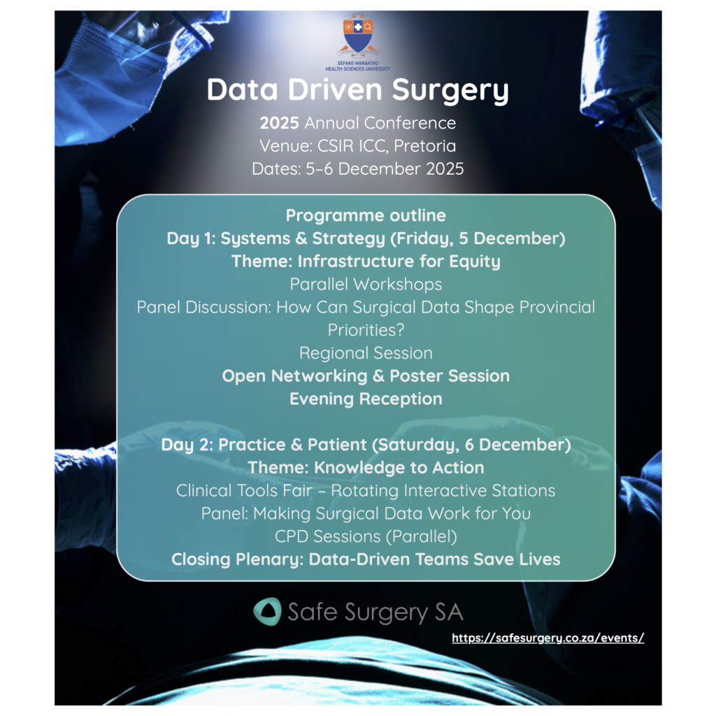 Data Driven Surgery 2025 Conference Outline